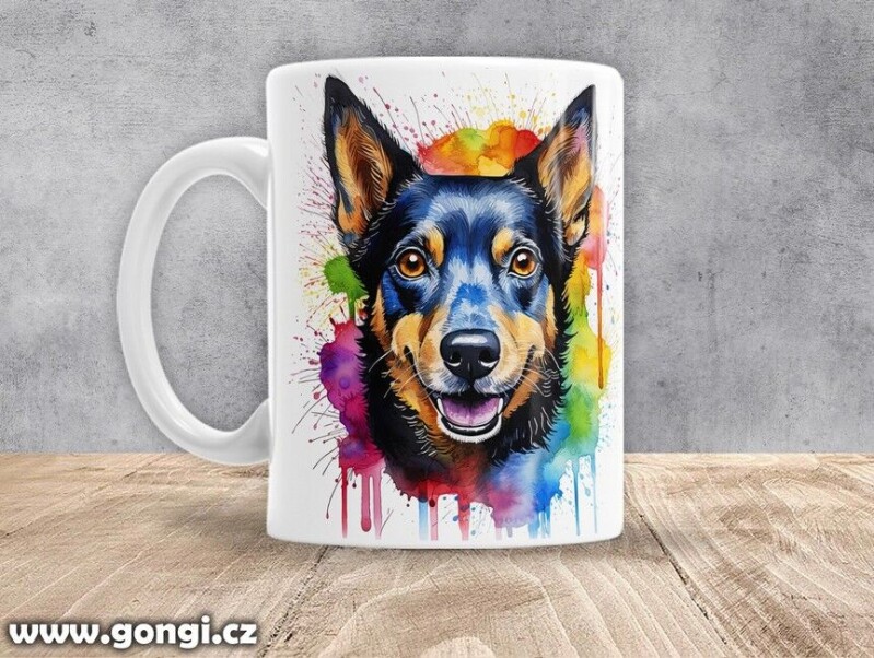 Hrnek - 0256 - Australská kelpie 02